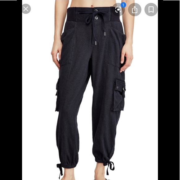 FREE PEOPLE Semi Charmed Jogger Pants. (XS) - Picture 6 of 6